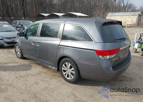 2014 Honda Odyssey Ex z USA, uszkodzony, nr VIN 5FNRL5H40EB026819